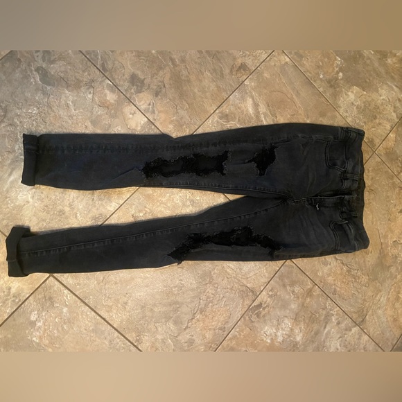 American eagle ripped black jeans - Picture 1 of 3